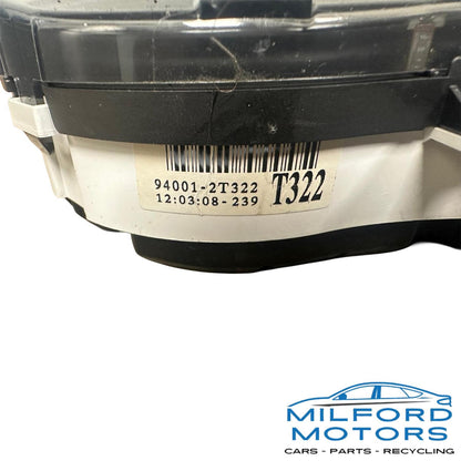 OEM Used Instrument Cluster Speedometer – 119,955 Miles – 2012-2013 Kia Optima LX / EX 2.4L MPH – Part # 94001-2T322