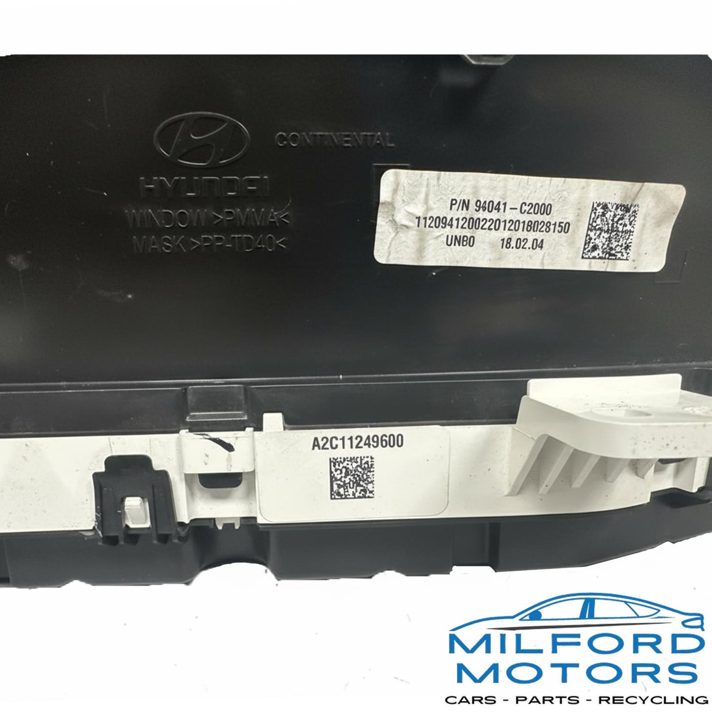 Used Instrument Speedometer Gauge Cluster – 72,325 Miles – OEM Hyundai Sonata 2018 – Part #94051C2020