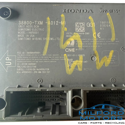 Used OEM Honda Insight Hybrid 2019 Body Control Module BCM Dashboard 46,000 Miles