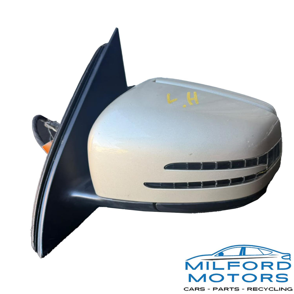 Used OEM 2012-2016 Mercedes-Benz GL ML-Class Driver Left Power Folding Side View Mirror 166 Type 50K Miles🔧 Part #: 128-64184L 📦 Stock #: (MM1056) TR8-48
