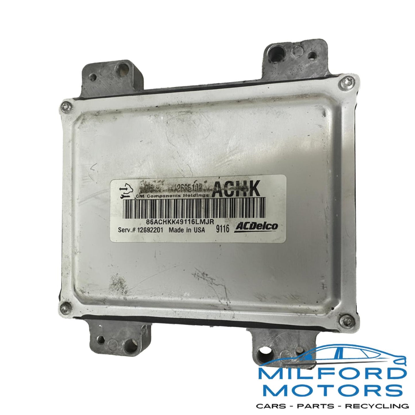 GM ECM ECU Engine Computer OEM 12692201 2017–2021 Chevrolet GMC Buick 54K Miles Silverado Sierra Express Trax Encore