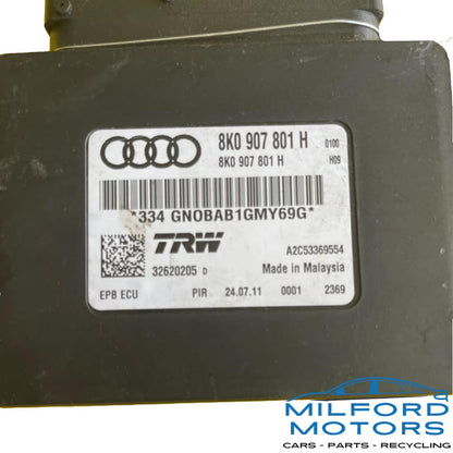 2008-2012 Audi A4 A5 S4 Q5 USED Electronic Parking Brake Module 8K0907801H OEM