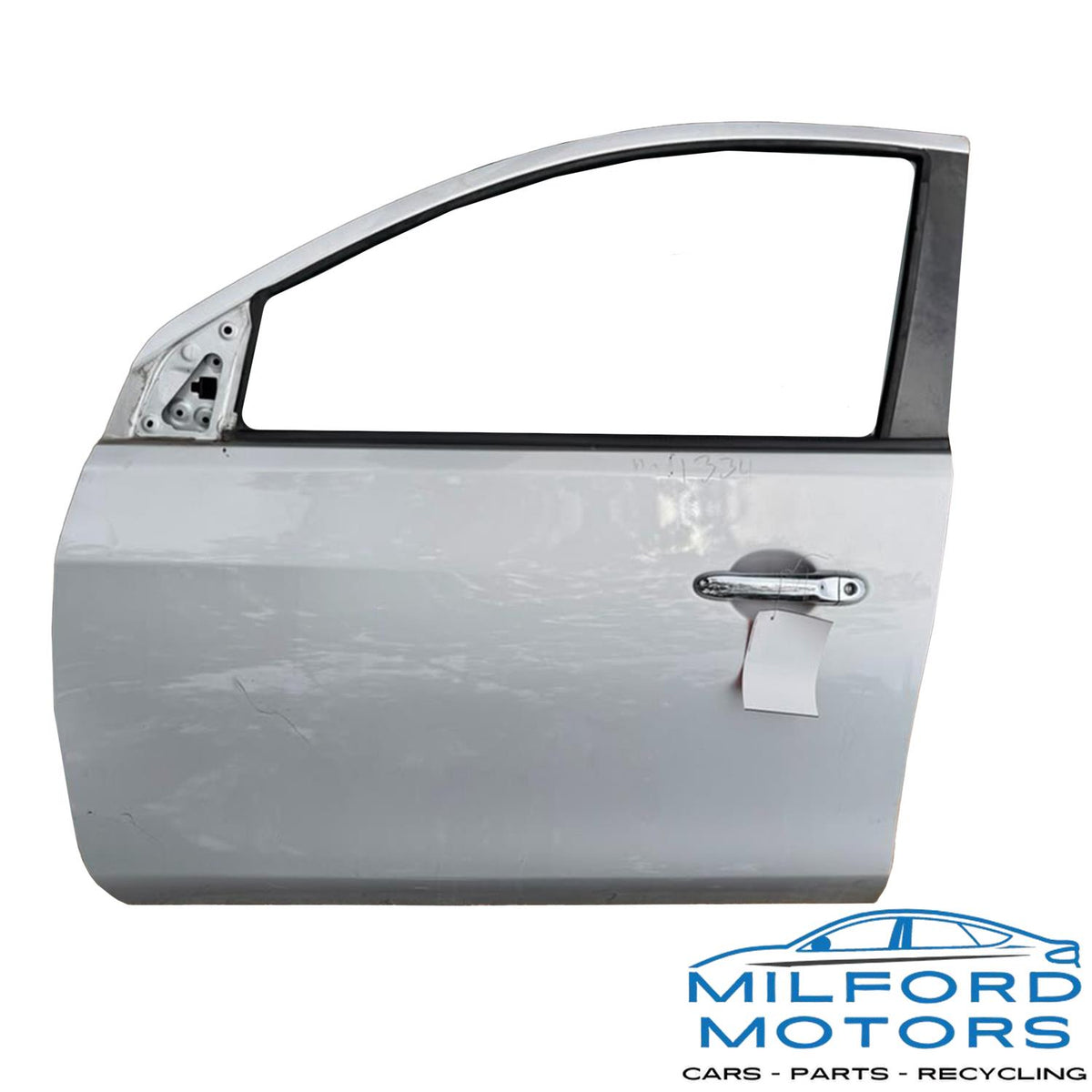 2012–2019 Nissan Versa Sedan Front Left Driver Door Assembly — 46,287 Miles