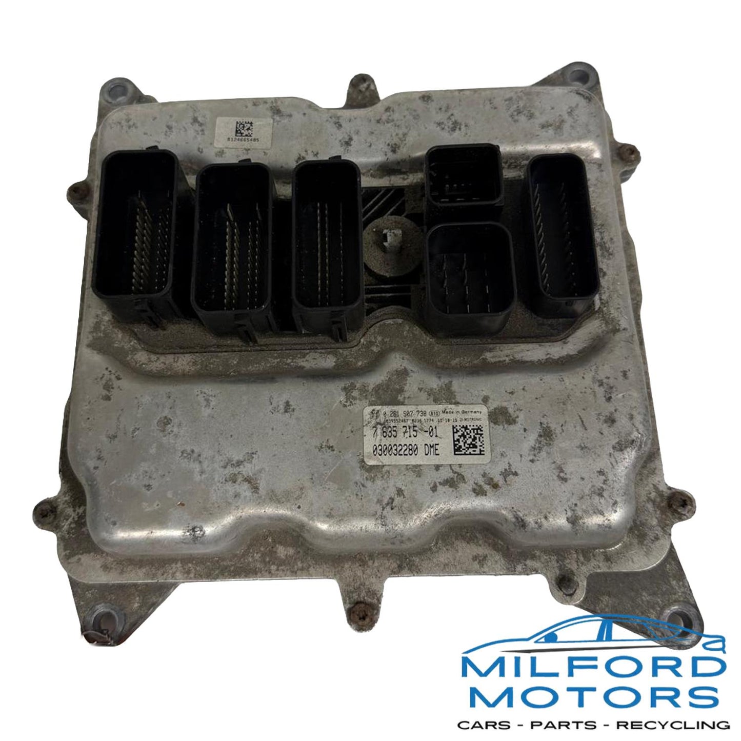 2012-2014 BMW 320i 328i 528i X3 2.0L DME ECM ECU MEVD1724 OEM 12147649123 101K Miles