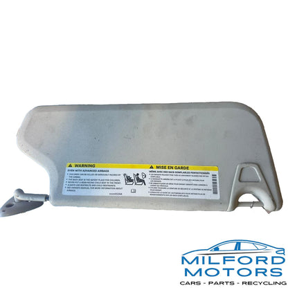 Used OEM 2011–2020 Dodge Journey Chrysler 300 Charger Driver Left Sun Visor Illuminated – 1MT58HDAAA
