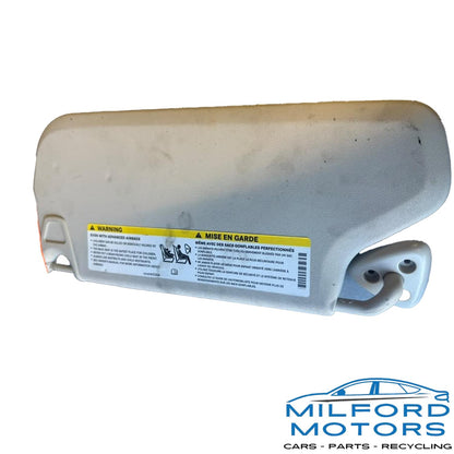 Used OEM 2011–2020 Dodge Journey Chrysler 300 Charger Passenger Right Illuminated Sun Visor – 1MS51HDAAA
