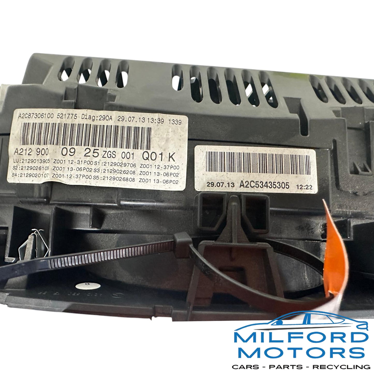 2014 Mercedes-Benz E-Class Speedometer Instrument Cluster OEM – 108,685 Miles – ID 2129000525 / 2129005023
