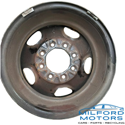 Used GM 16x6.5 Steel Wheel — 8 Lug — 6.5" Bolt Circle — Silverado/Sierra/Express/Savana/Suburban/Yukon XL — OEM (SCRAPPED)