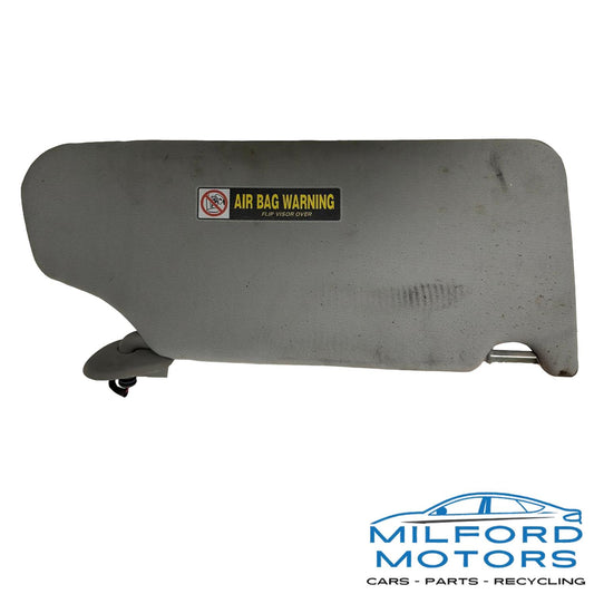 2003-2007 Honda Accord Left Driver Side Sun Visor Illuminated Mirror USED OEM Gray 83280-SDB-A03
