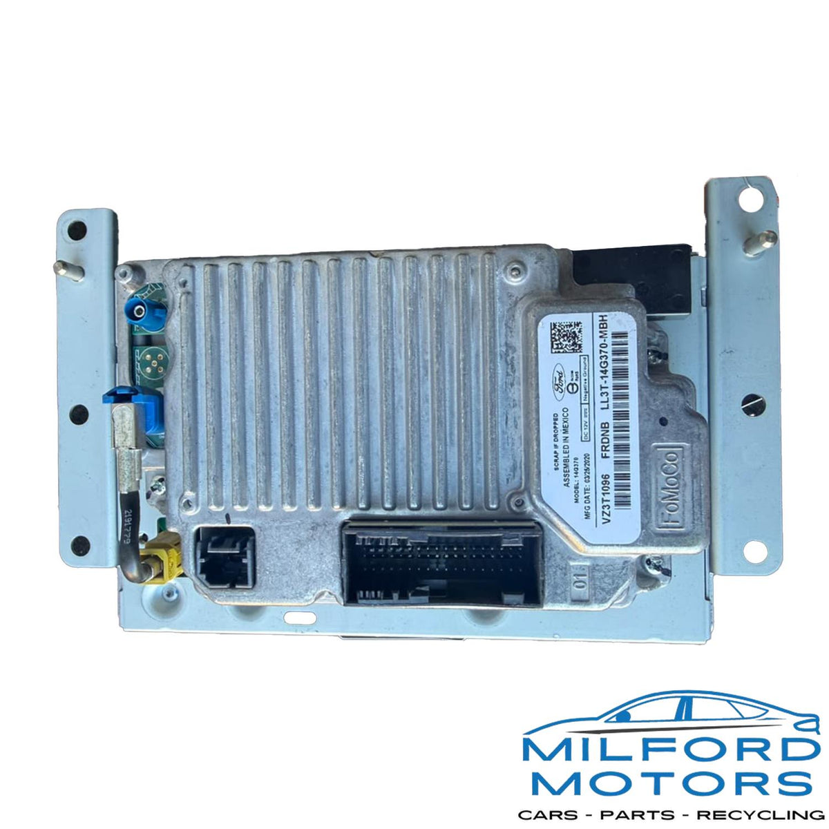 Used OEM Info-GPS-TV 8" Display Screen – 2019–2020 Ford F-150 / Raptor 101,236 Miles