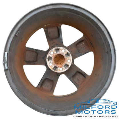 Used 2017–2019 Jeep Grand Cherokee 18x8 Aluminum Wheel — Tech Gray — 5 Lug — OEM 5XK991STAB