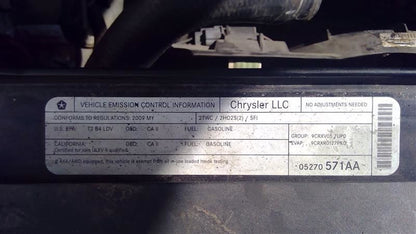Used 5.7L HEMI Engine – Dodge Challenger 2009–2010 – 125,726 Miles (EZD)