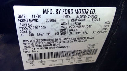 Used 2011-2012 Ford Explorer 3.5L V6 Engine – 152,422 Miles