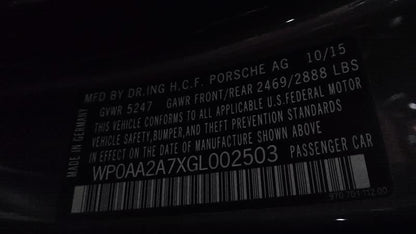 Used 2014-2016 Porsche Panamera 3.6L V6 Engine