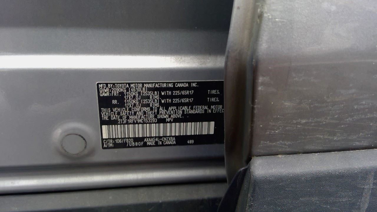 Used 2019-2022 Toyota RAV4 2.5L A25A-FKS Engine – 140,997 Miles