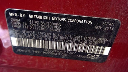 Used Mitsubishi 2.4L 4B12 Engine Assembly