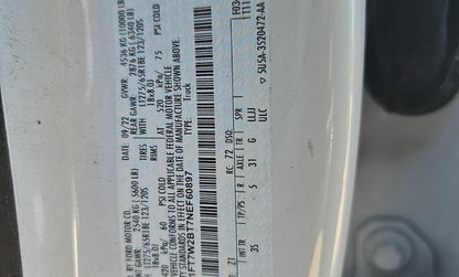 Used 2020-2022 Ford Super Duty 6.7L Power Stroke Turbo Diesel Engine – (37,592 Miles)