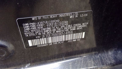 Used Subaru WRX 2.5L Turbo EJ255 Engine – 118,000 Miles