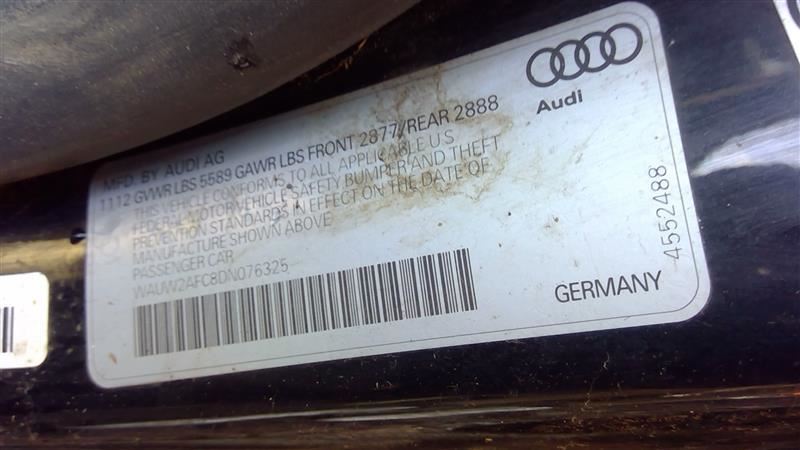 Used 2013-2015 Audi S6 / S7 4.0L Twin-Turbo V8 Engine –  (78,401 Miles)