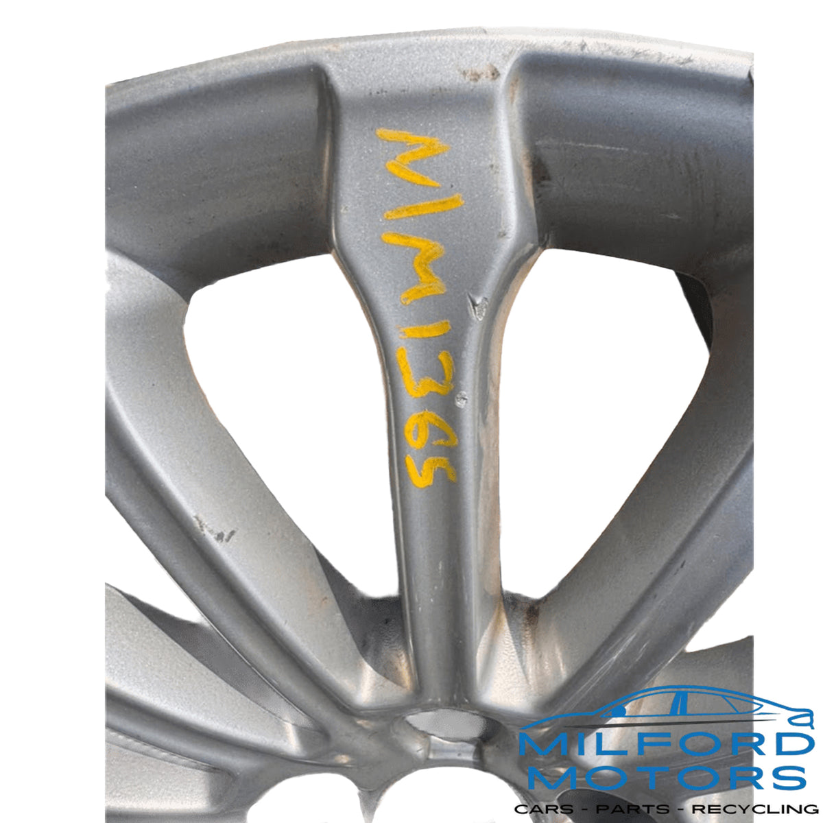 Used 2013–2018 Audi A8 19x9 Alloy Wheel — 15 Spoke — 5 Lug — 112mm — ET33 — OEM 4H0601025AQ