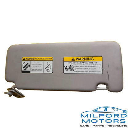 Used OEM Driver Left Sun Visor Without Sunroof – 2019–2021 Hyundai Tucson – 85201D3140 / 85201D3150