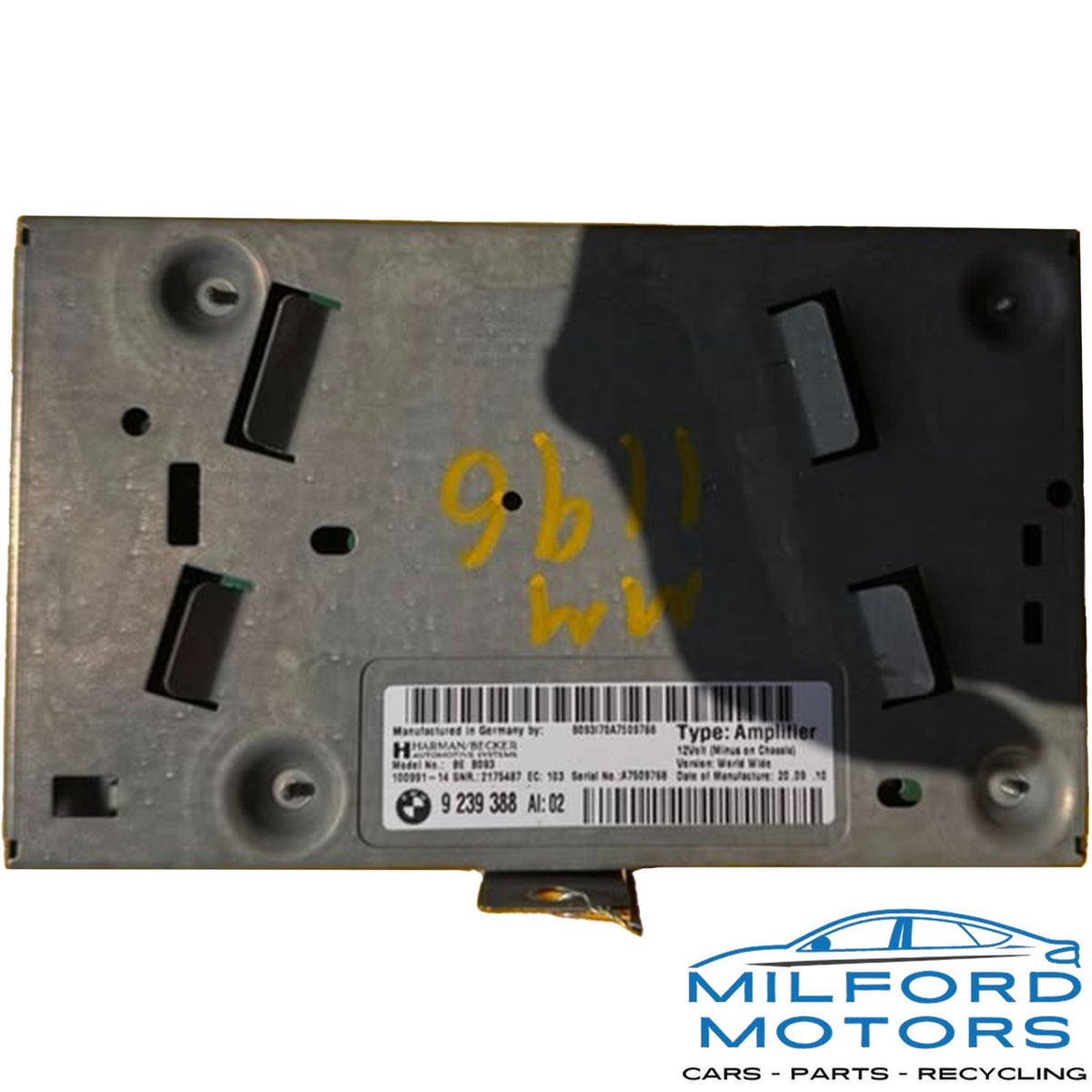 2011-2016 BMW HiFi Audio Amplifier – OEM Amplifier / HiFi Speaker System