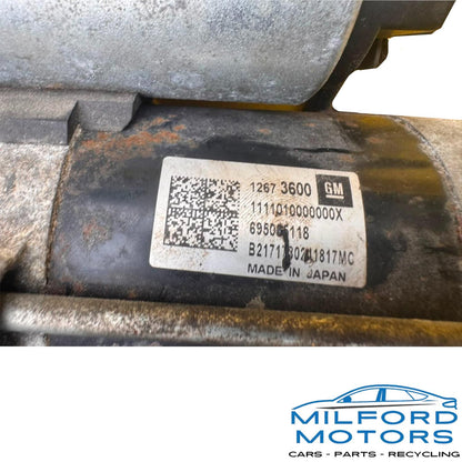 Starter Motor – 2017-2025 GM 25207544 – 1.7 kW – 96,093 Miles