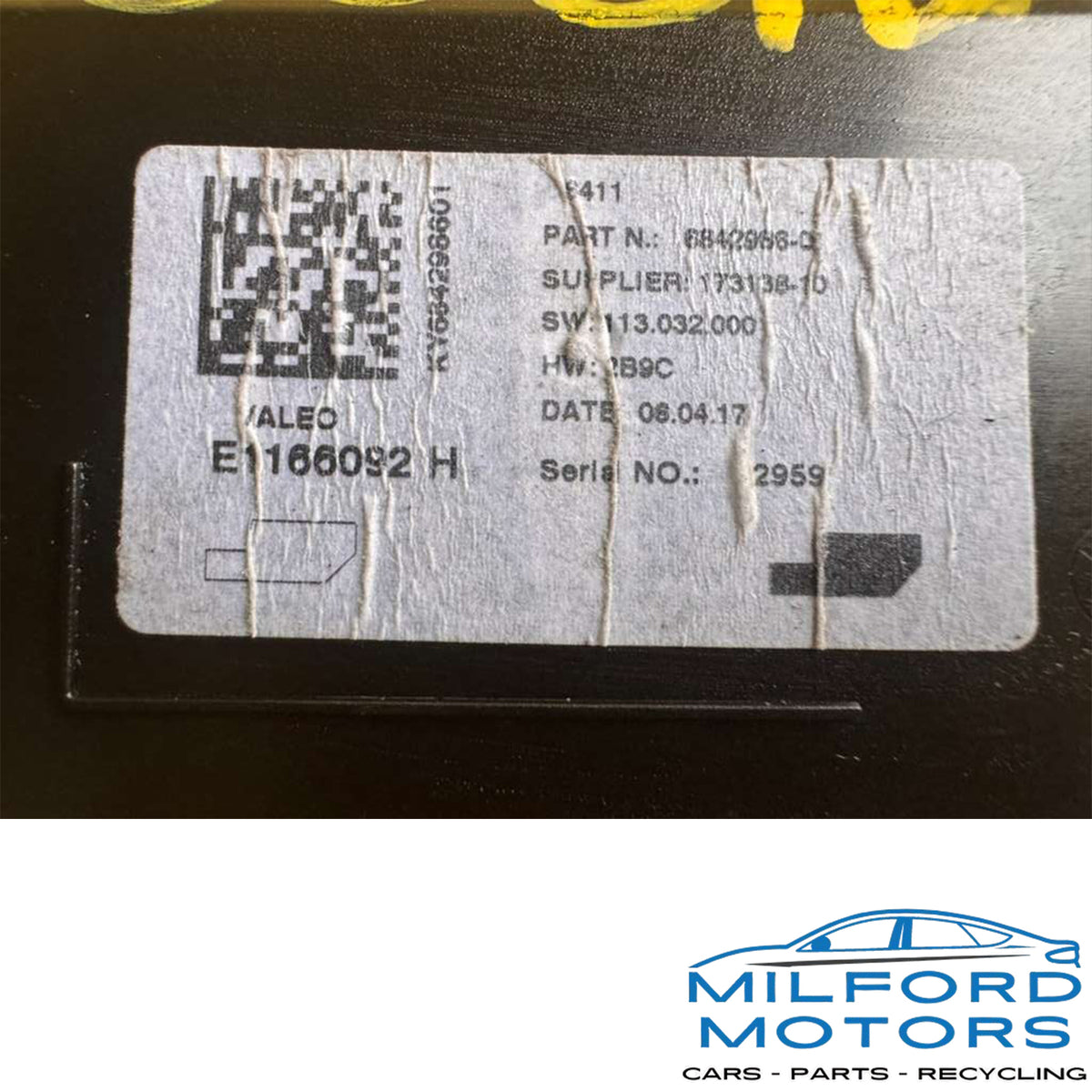 2018 BMW 430i xDrive Gran Coupe A/C Heater Climate Temperature Control Module OEM 6842986
