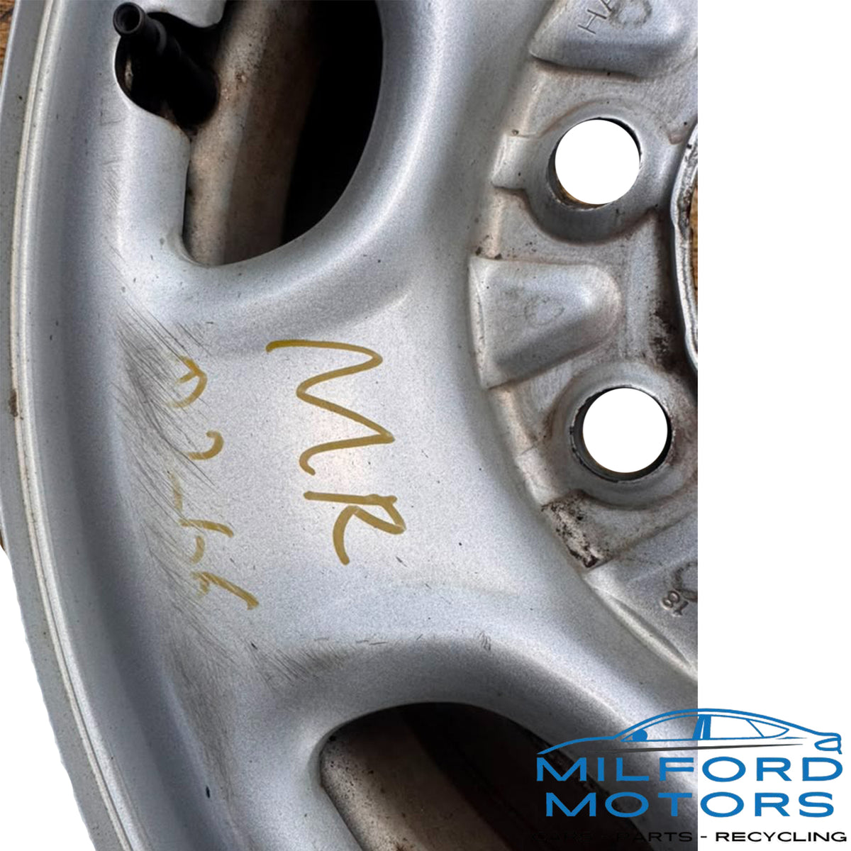 Used GM 16x6.5 Steel Wheel — 8 Lug — 6.5" Bolt Circle — Silverado/Sierra/Express/Savana/Suburban/Yukon XL — OEM (SCRAPPED)