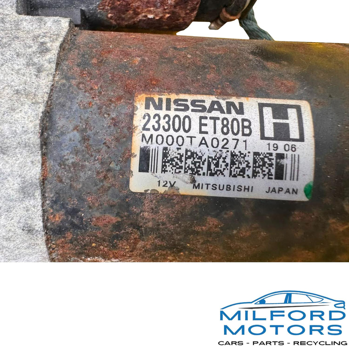2008–2015 Nissan Rogue Starter Motor – 23300ET80C