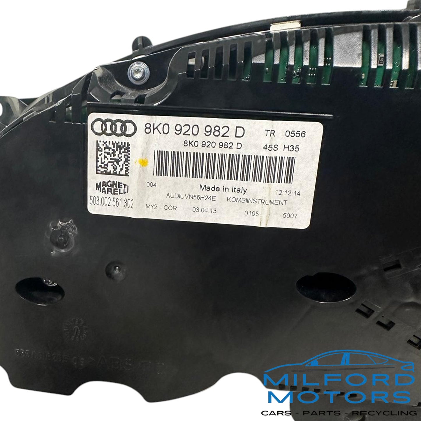 OEM 2013 Audi A4 / Allroad Instrument Cluster Speedometer MPH 8K0920982D - 84,153 Miles