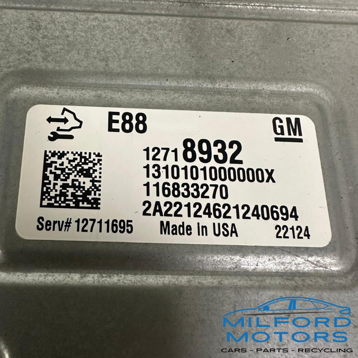 OEM GM ECM ECU Engine Computer 12719250 Fits 2020-2024 Equinox Malibu Terrain Trax Camaro 51K Miles