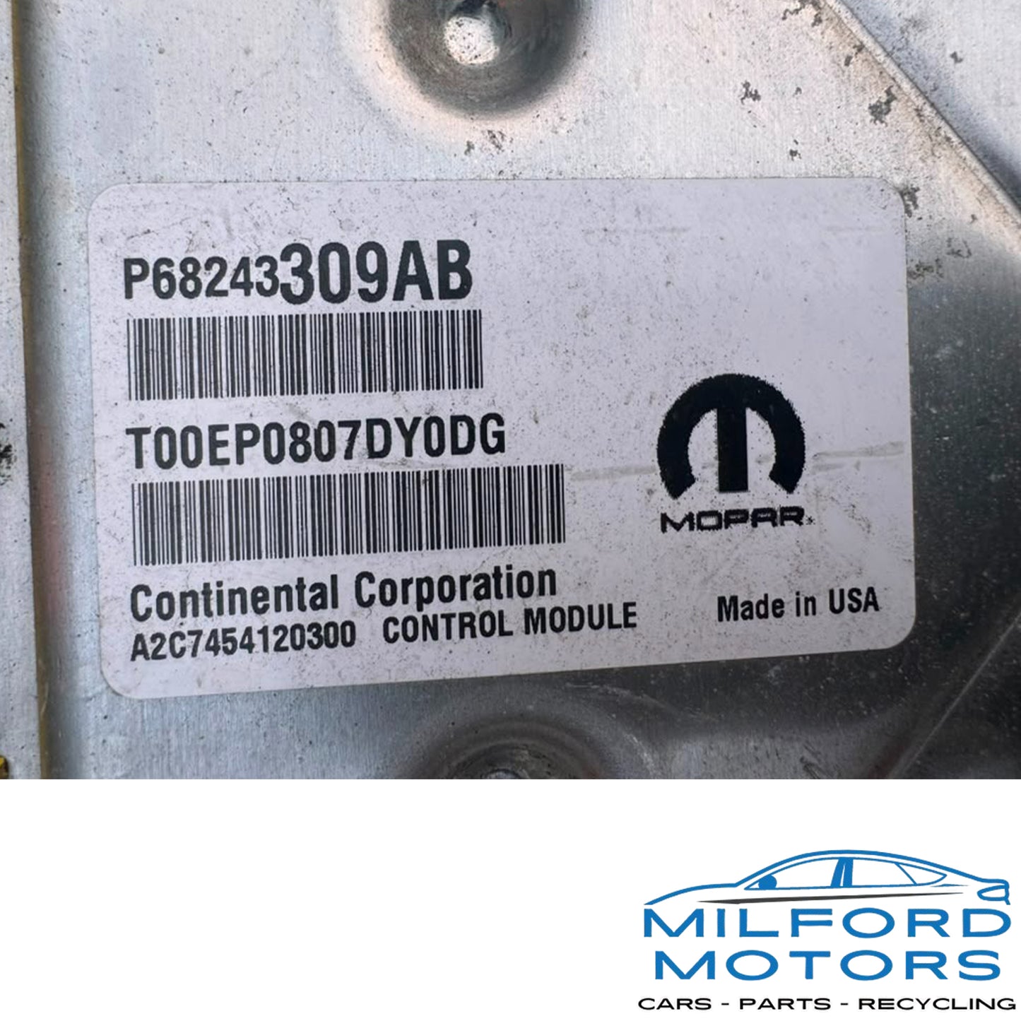 Used OEM Engine Control Module (ECM/PCM) – 3.6L V6 – Chrysler 300 / Dodge Challenger / Charger (2016–2017)