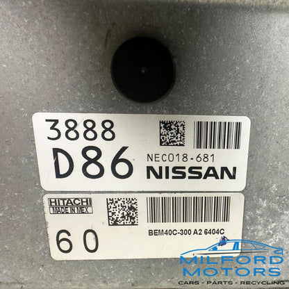 2016-2017 Nissan Sentra 1.8L ECM ECU Engine Computer OEM 23703-3SA2A 80K Miles