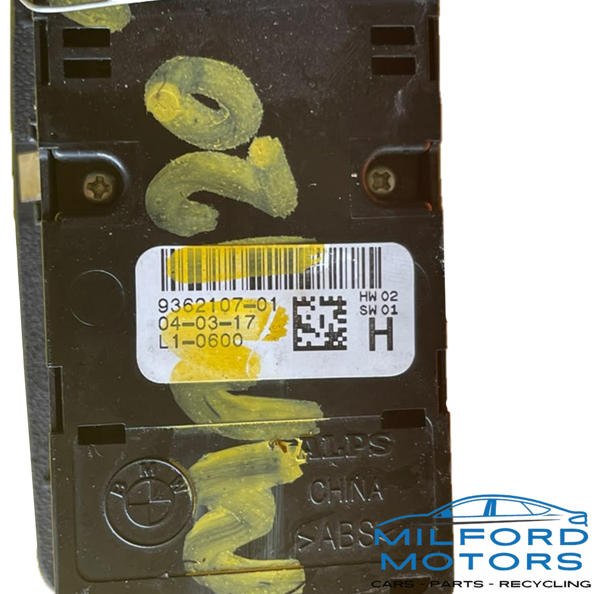 2012-2020 BMW 320i 328i 330e 330i 335i 340i 428i 430i 435i USED Front Driver Master Window Mirror Switch 61319362107 OEM