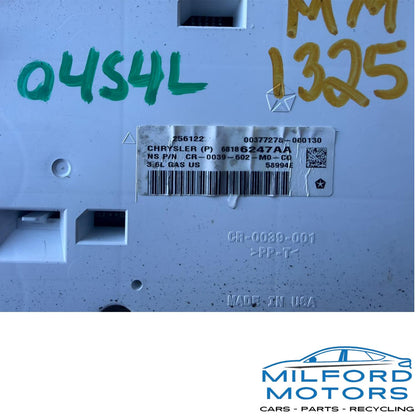 Used OEM Instrument Speedometer Cluster – 2013 Jeep Grand Cherokee 3.6L MPH 125,846 Miles