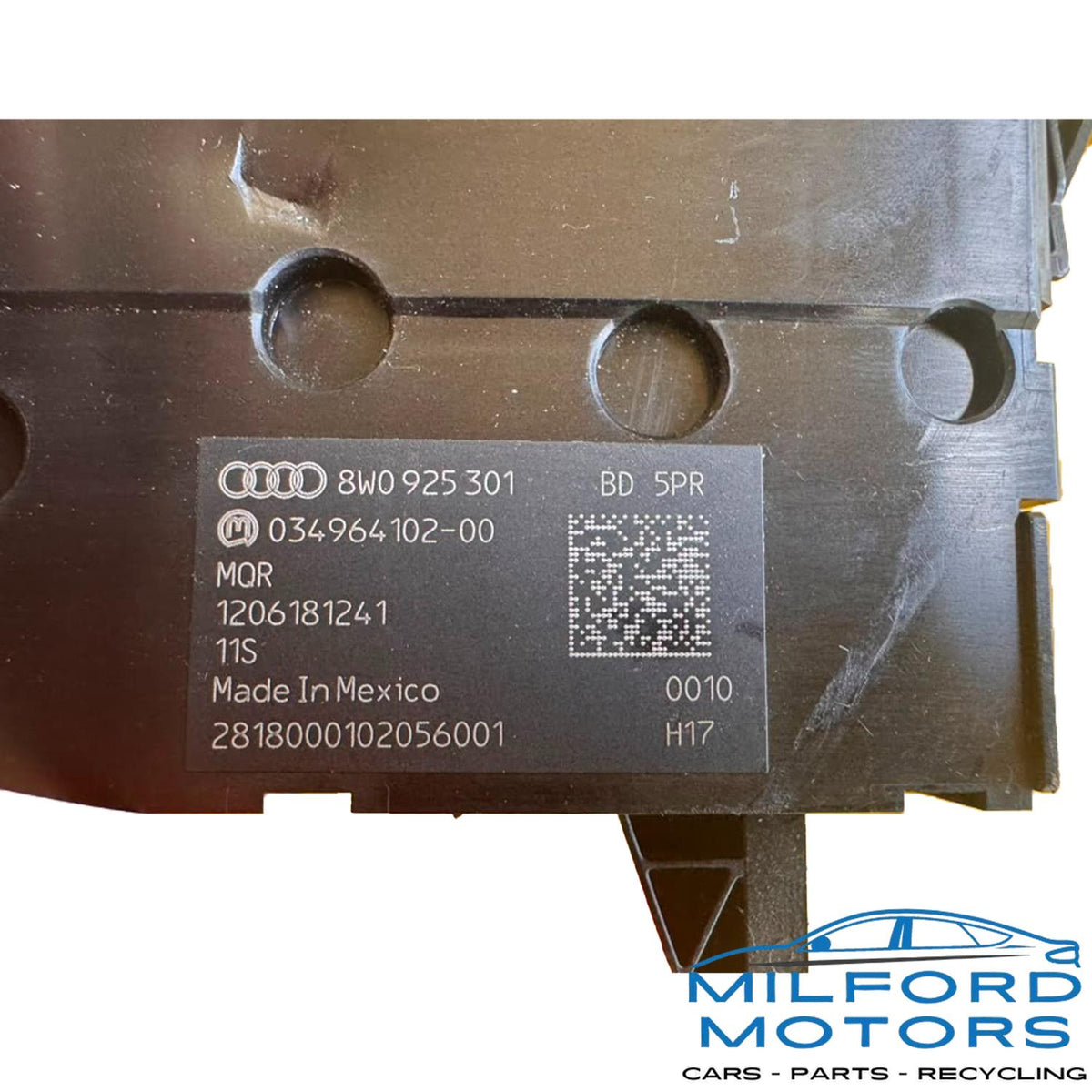 Used 2018 Audi Q5 OEM Traction Parking Control Multi Switch Panel