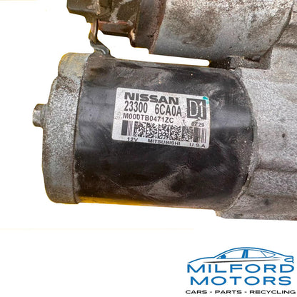 2019–2025 Nissan Starter Motor – 1.4 kW 135,683 Miles