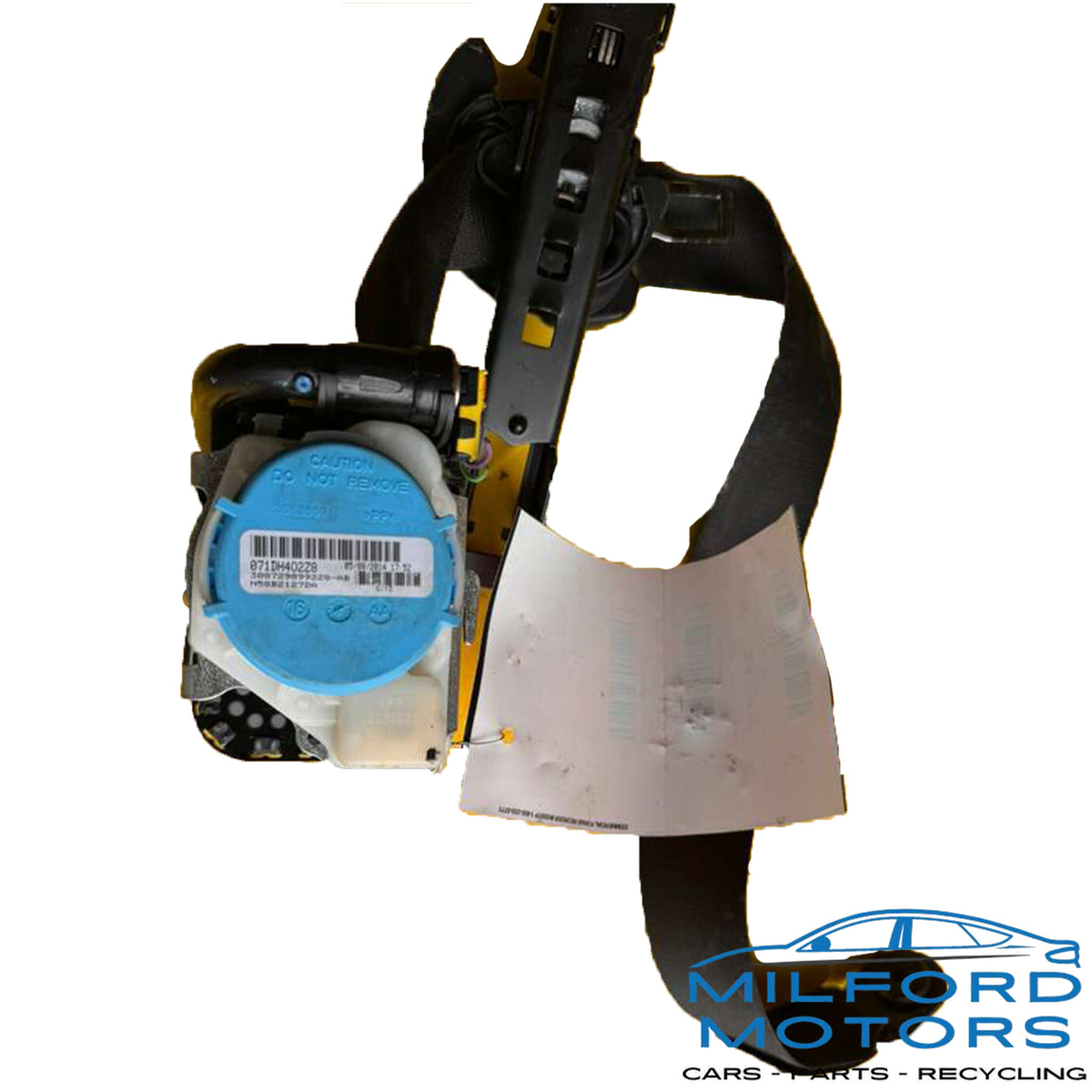 Used OEM Front Driver Seat Belt Retractor – 2014–2020 Mercedes CLA GLA – 1178601385