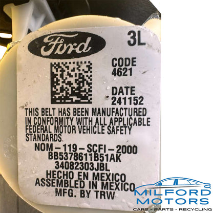 2016 Ford Explorer USED Rear Left Driver Side Seat Belt Retractor OEM