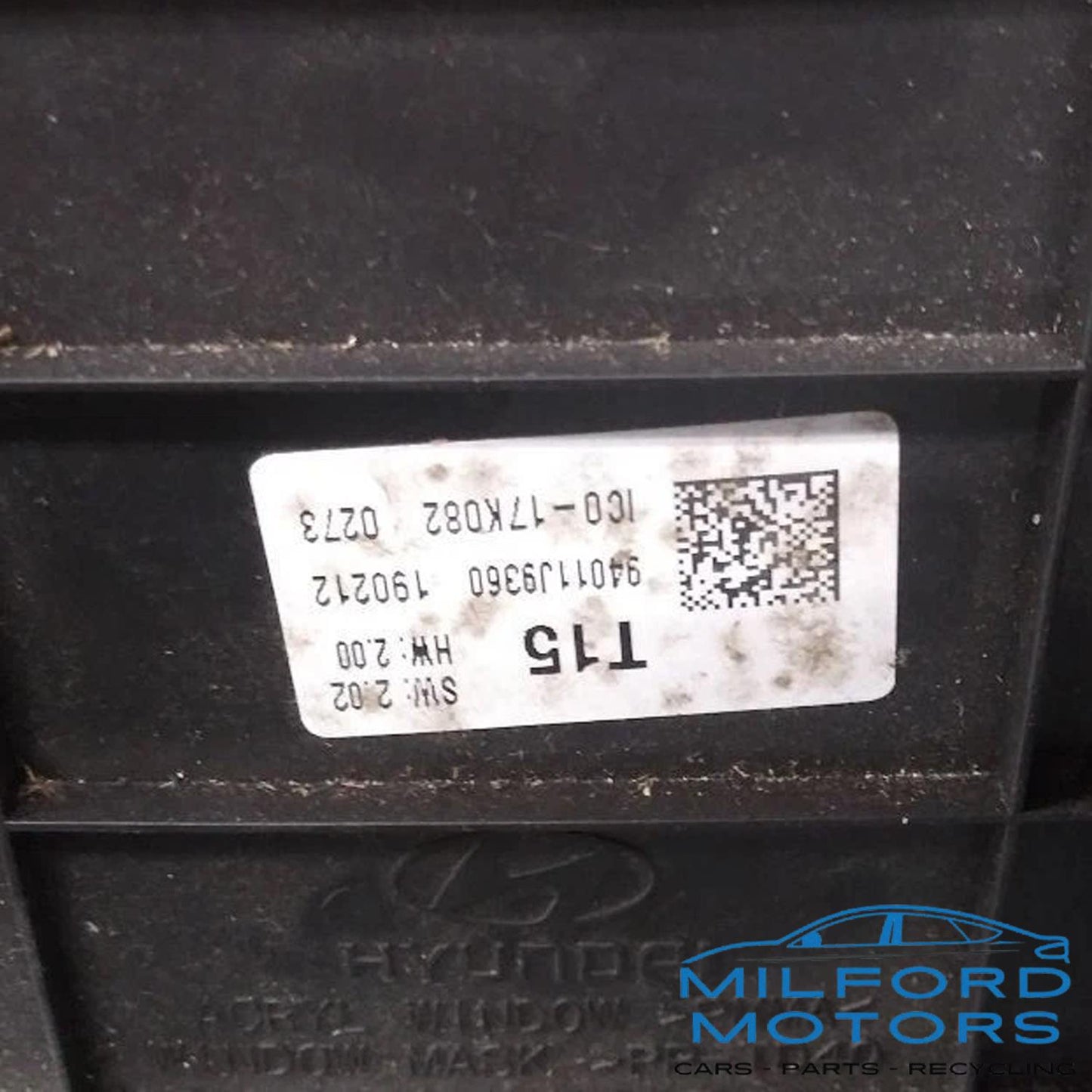 OEM Used Instrument Cluster Speedometer – 63,000 Miles – 2018-2021 Hyundai Kona 1.6L Turbo MPH w/ 4.2" Display – Part # 94021J9100