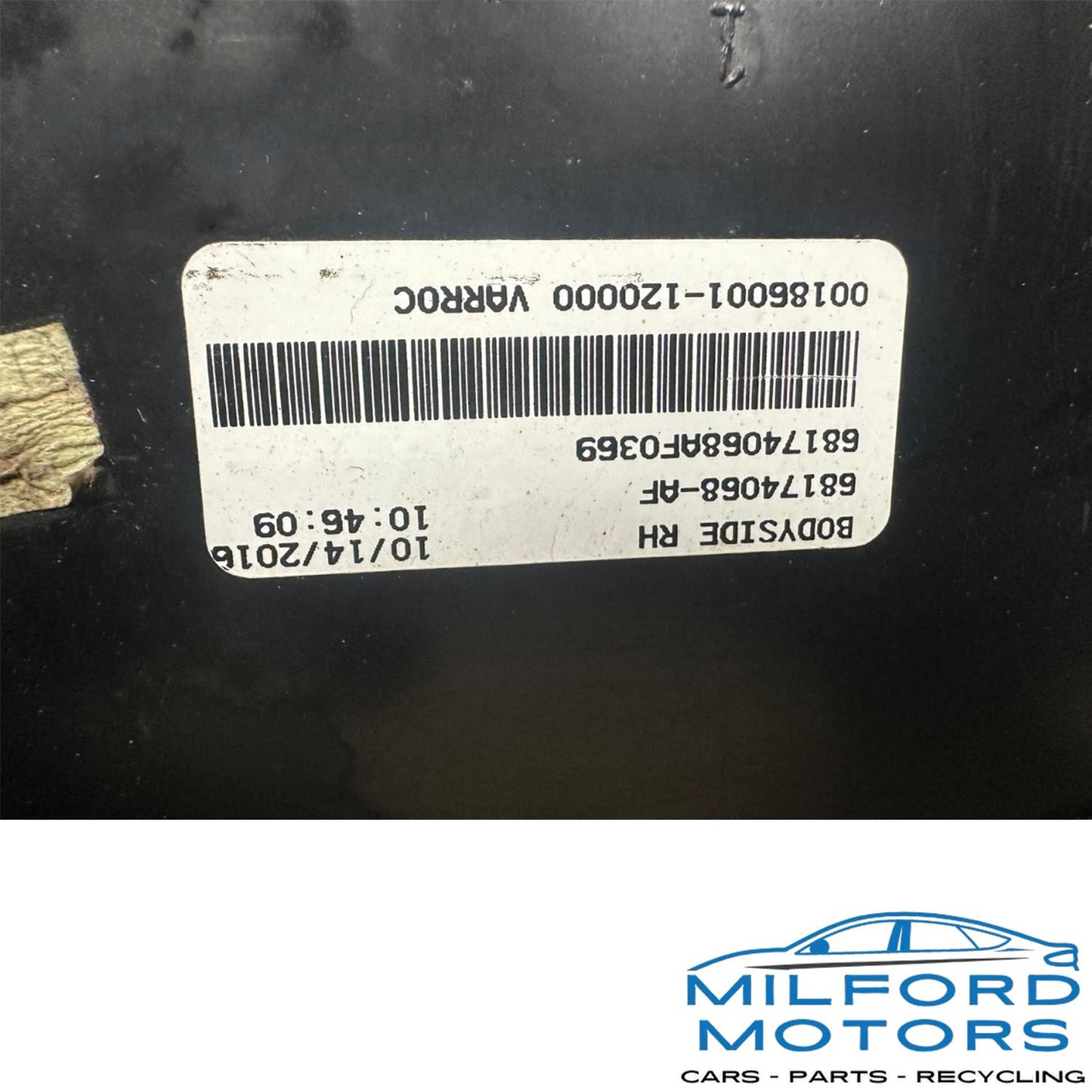 Used OEM Dodge Challenger Right Outer LED Tail Lamp | 2015–2023 | P/N 68510770AA | 67,000 Miles