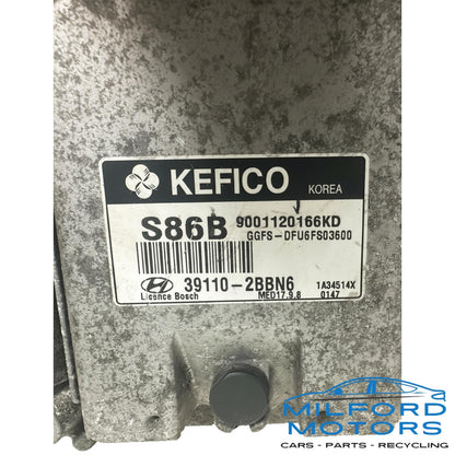 2013-2014 Hyundai Veloster 1.6L Turbo MT Smart Key ECM ECU OEM 39110-2BBR6 125K Miles