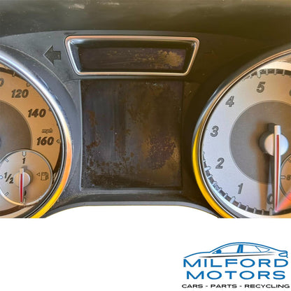 Used OEM 2014-2015 Mercedes-Benz CLA250 Instrument Speedometer Head / Instrument Cluster