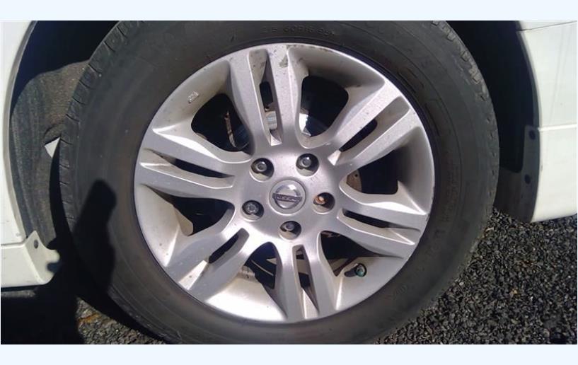Used 2010-2013 Nissan Altima 16x7 6-Split Spoke Alloy Wheel 5x4.5 OEM 40300ZX01A
