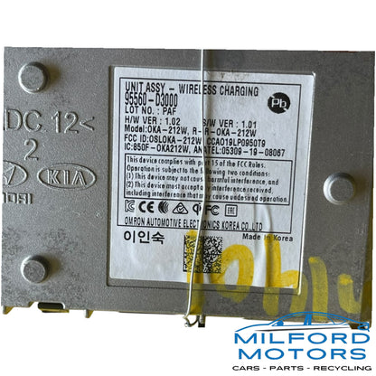 2020 Hyundai Tucson USED Wireless Phone Charging Module 95560D3000 OEM