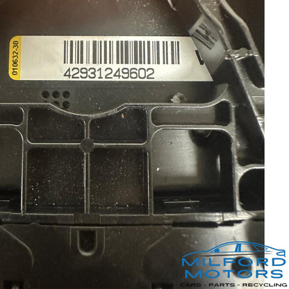 2016 BMW 328i OEM USED Roof Overhead Console Black E31643