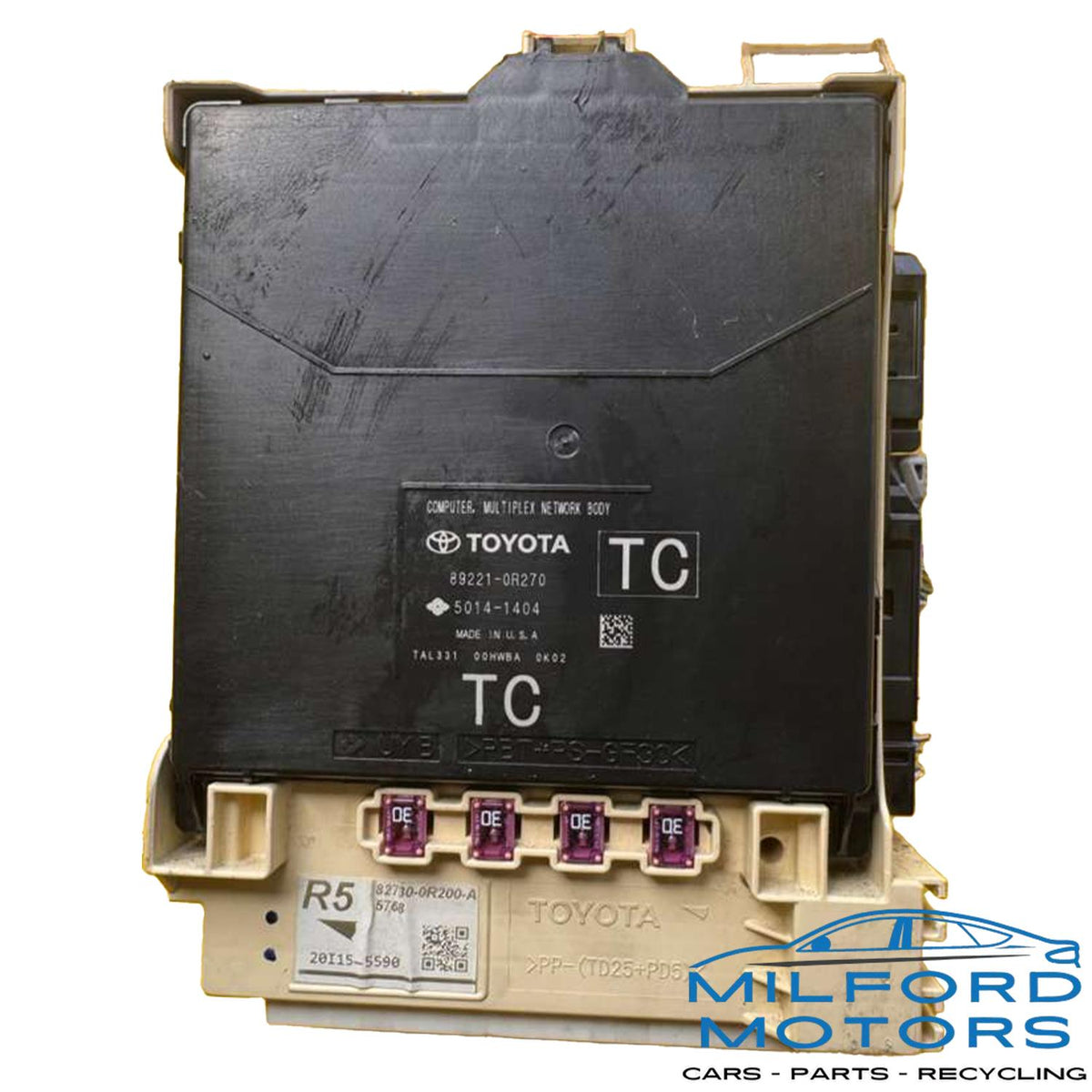 Used OEM Multiplex Network Body Control Module BCM – 2021–2022 Toyota RAV4 – 892200RB20