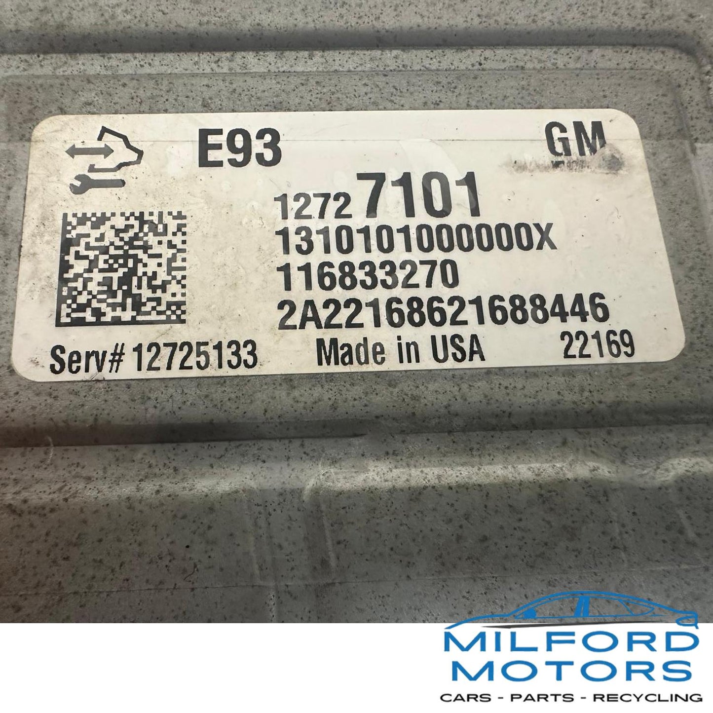 2019-2023 GM ECM ECU Engine Computer OEM 12711867 Fits Silverado Sierra Express Savana Gasoline
