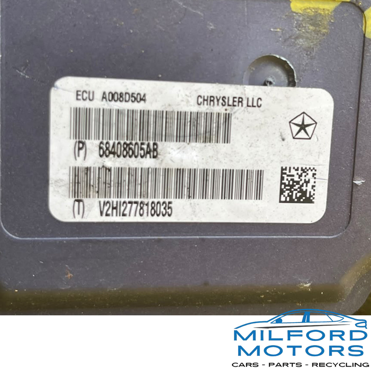 2019-2020 Dodge Durango Grand Cherokee USED ABS Pump Module 68442478AA OEM